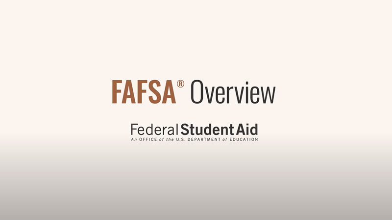FAFSA overview