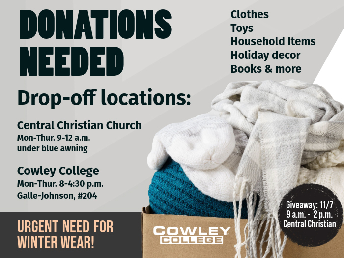donations fundraiser poster