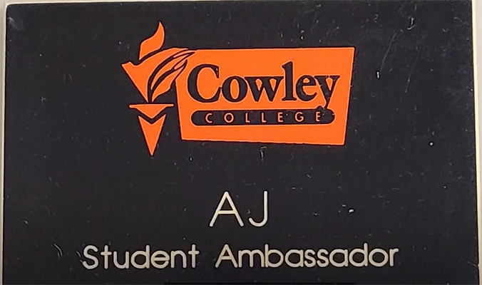 student ambassador name tag