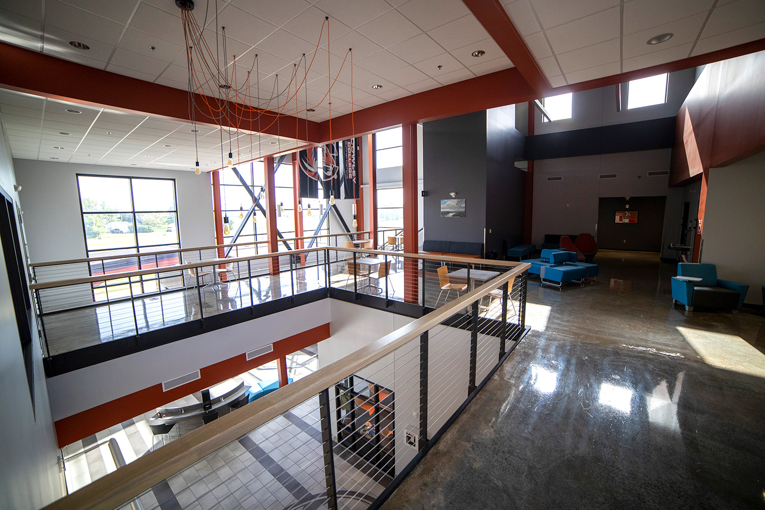 Sumner Campus Education Building upper lobby