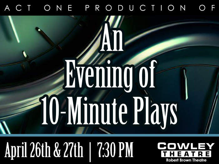 10 minute play flyer