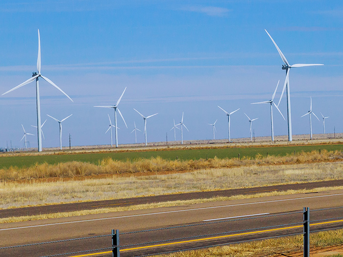 wind turbines in texas