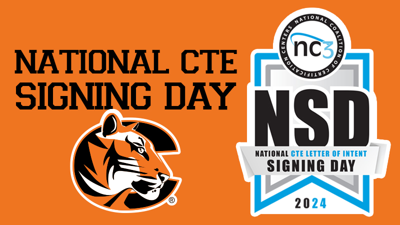 cte signing day 2024 at cowley college